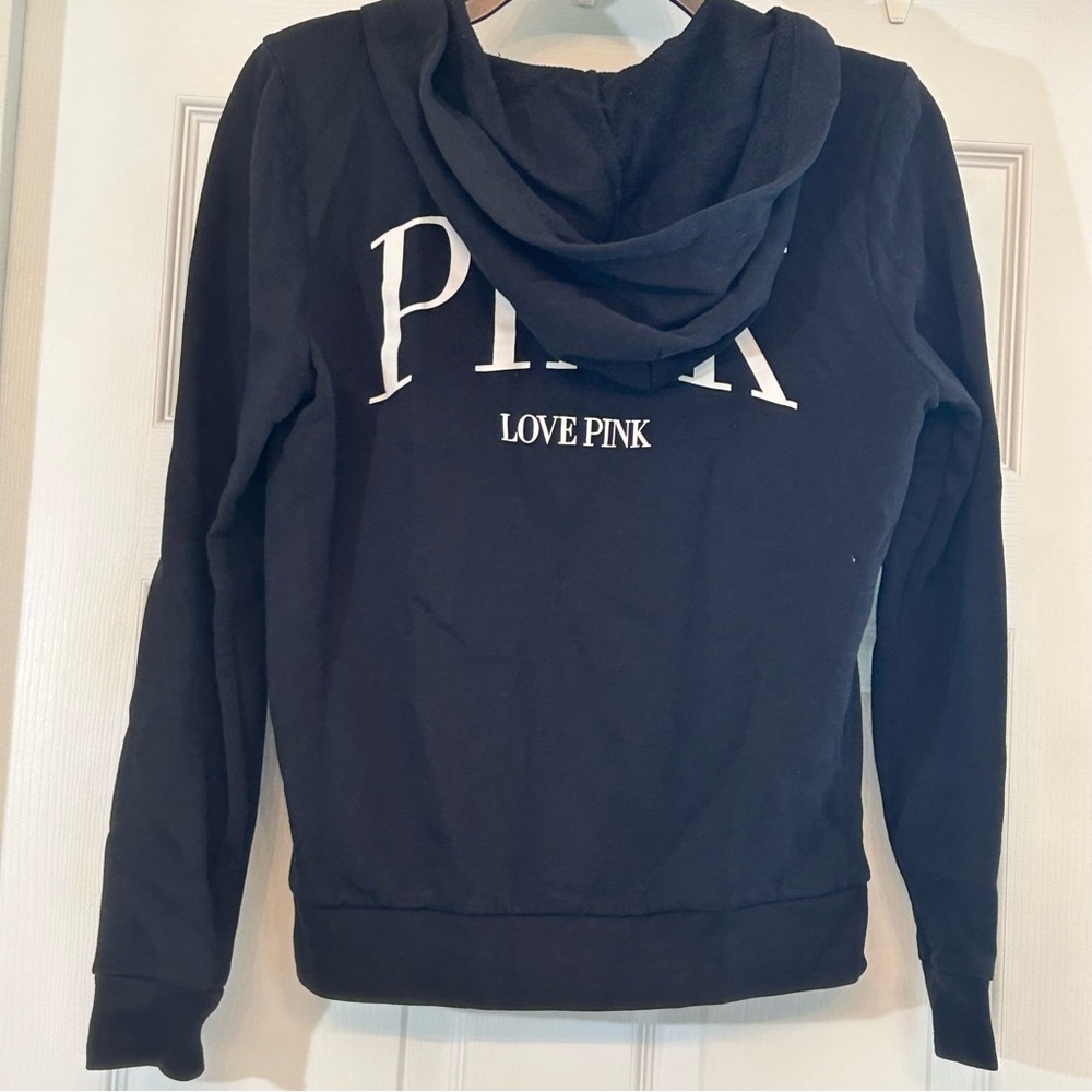 PINK EVERYDAY FLEECE ZIP-UP HOODIE FIT SIZE S - Picture 10 of 10